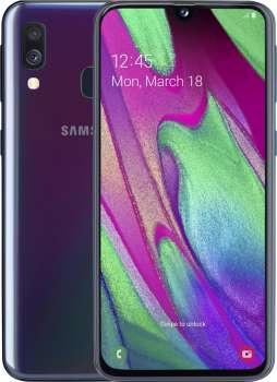 Samsung Galaxy A40, 4GB/64GB, černá