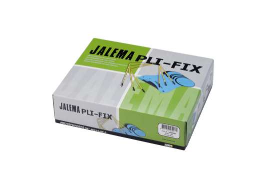 Archivační spony Jalema PLI-FIX - 100 ks, žluté