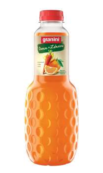 Džus Granini - pomeranč, mrkev, 1 l