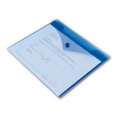 Zakládací pouzdro s drukem Office Depot - A4, modré transparentní, 5 ks