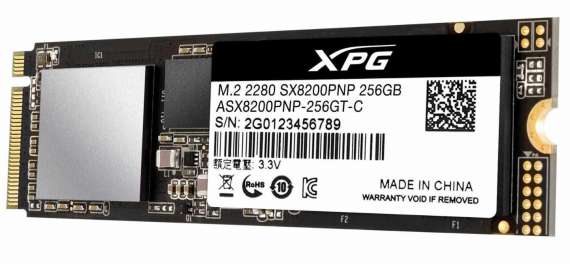 ADATA XPG SX8200 PRO, M.2 256GB