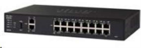 Cisco VPN Router RV345, 16xGbE LAN+2xWAN+2x USB