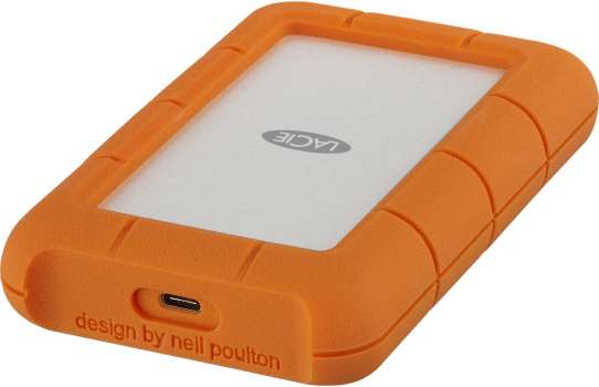 Ext. HDD LaCie Rugged Secure USB-C 2TB + Rescue