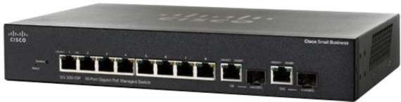 Cisco 10-port Gigabit POE Managed Switch SG355-10P