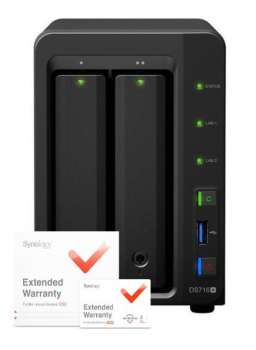 Synology DS718+ DiskStation + rozšířená záruka 2 roky