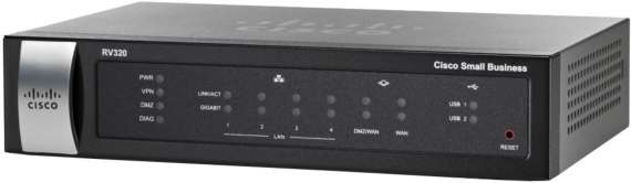 Cisco RV320-K9-G5 Gigabit Dual WAN VPN Router