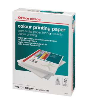 Kancelářský papír Office Depot Colour Printing  A4 - 100 g/m2, 500 listů