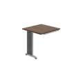 Přídavný stůl Hobis Cross CP 801 - ořech/kov