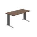 Psací stůl Hobis Flex FS 1600 - ořech/kov