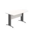Přídavný stůl Hobis Cross CP 1600 1 - bílá/kov