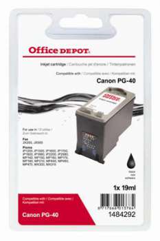 Cartridge Office Depot Canon PG-40 - černý