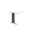 Přídavný stůl Hobis Flex FP 901 L - bílá/kov