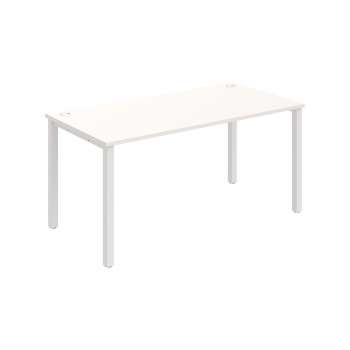 Psací stůl Hobis Uni US 1600 - bílá/bílá