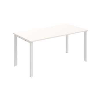 Jednací stůl Hobis Uni UJ 1600 - bílá/bílá