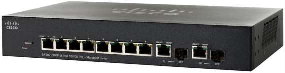 Cisco SF302-08MPP 8-port PoE Managed