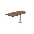 Přídavný stůl Hobis Cross CP 1600 3 - ořech/kov