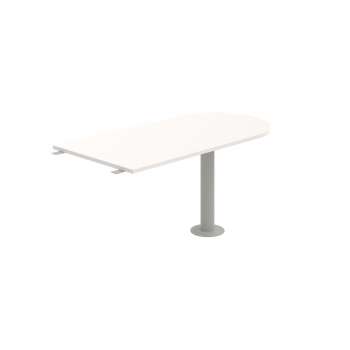 Přídavný stůl Hobis Cross CP 1600 3 - bílá/kov