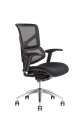 Kancelářská židle Merope Clasic, SY - synchro, černá/černá