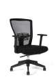 Kancelářská židle Themis Clasic, SY - synchro, černá/černá