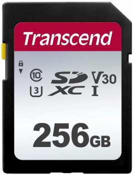 Transcend SDXC 300S 256GB 95MB/s UHS-I U3