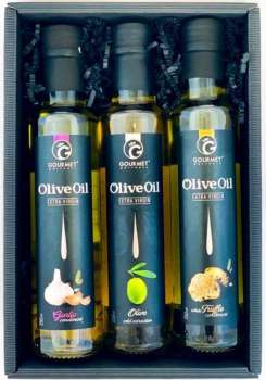 Dárkové balení olivových olejů - 3x 250 ml