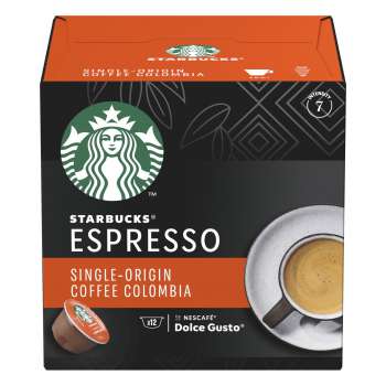 Kávové kapsle Starbucks - Espresso Colombia, 12 ks
