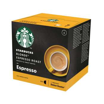 Kávové kapsle Starbucks - Espresso Blonde, 12 ks
