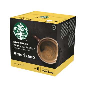 Kávové kapsle Starbucks - Veranda Blend, 12 ks