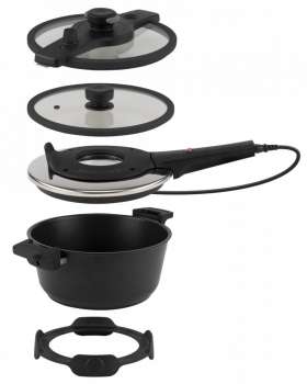Remoska Tria Black (4,5/3 l)
