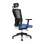 Kancelářská židle Themis Exclusive, SY - synchro, černá/modrá