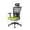 Kancelářská židle Themis Exclusive, SY - synchro, černá/zelená