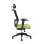 Kancelářská židle Themis Exclusive, SY - synchro, černá/zelená