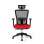Kancelářská židle Themis Exclusive, SY - synchro, černá/červená
