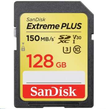 SanDisk Extreme Plus SDXC 128GB