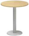 Jednací stůl Alfa 400 - 70 cm, divoká hruška/stříbrný