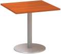 Jednací stůl Alfa 400 - 80 cm, třešeň/stříbrný