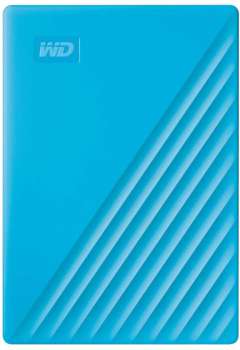 WD My Passport Portable - 4TB, modrá