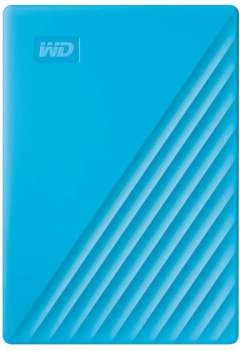 WD My Passport Portable - 2TB, modrá