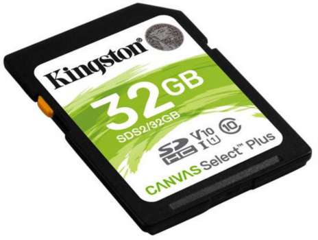 Kingston SDHC Canvas Select Plus 32GB 100MB/s UHS-I