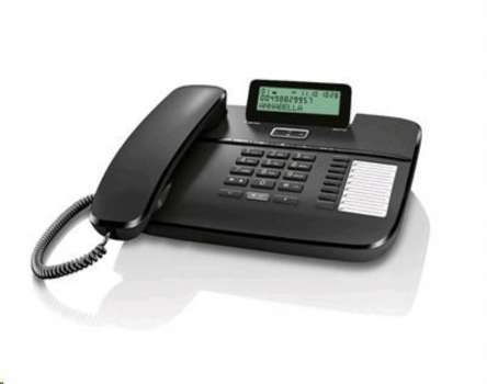Gigaset DA710, stolní telefon, černá