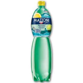 Ochucená minerální voda Mattoni, neperlivá - citron a bergamot, 6 x 1,5 l