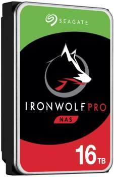 Seagate IronWolf PRO, 3,5" - 16TB (ST16000NE000)