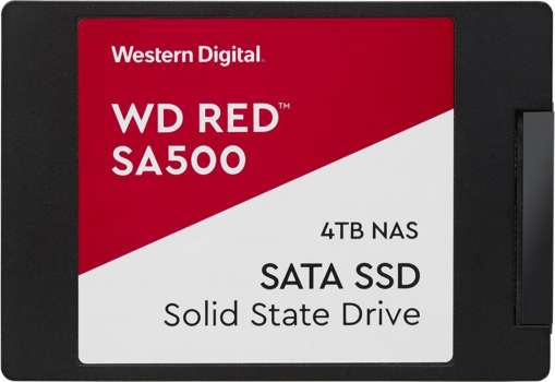 WD Red SA500 SSD, 2,5" - 4TB