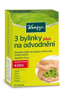 DÁREK: Kneipp 3 bylinky na odvodnění, 60 tbl.