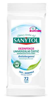 Univerzální dezinfekční utěrky Sanytol - 36 ks