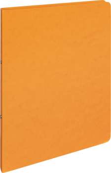 Prešpánový 2kroužkový pořadač - A4, šíře hřbetu 2 cm, oranžový