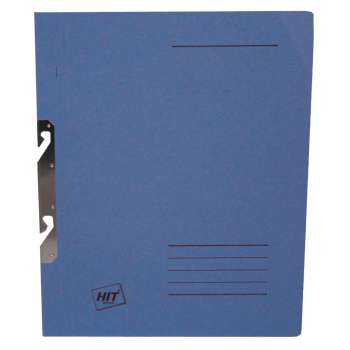 Závěsné papírové rychlovazače HIT Office - A4, modré, 50 ks