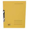 Závěsné papírové rychlovazače HIT Office - A4, žluté, 50 ks