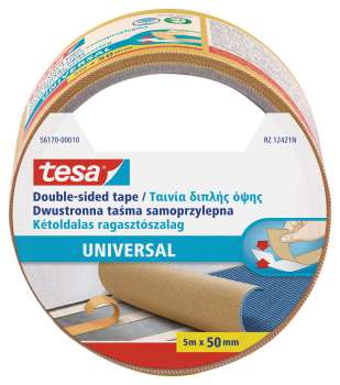 Lepicí páska Tesa - oboustranná, 50 mm x 5 m