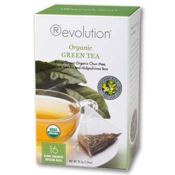 Čaj Revolution Organic - Green Tea 16 x 2,2 g